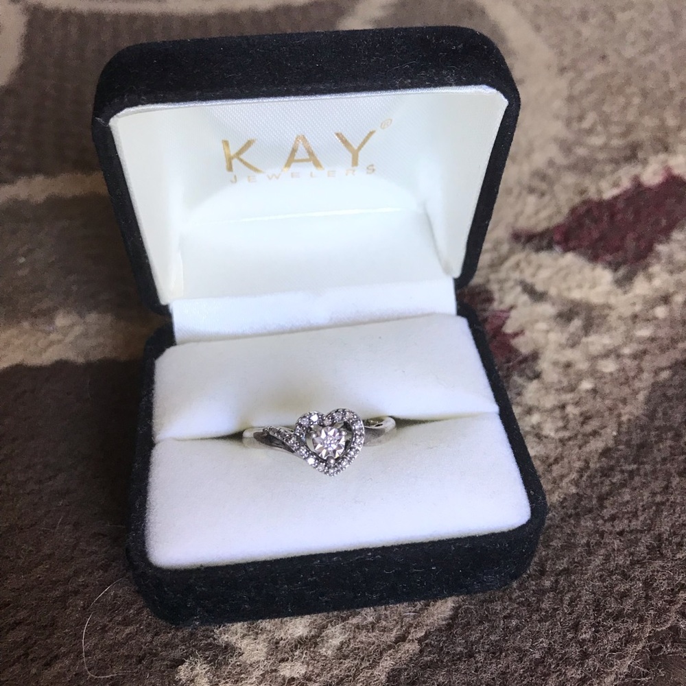 Kay Jewelers Sterling Silver Promise Ring